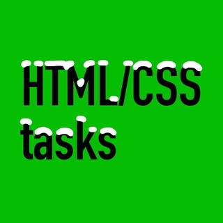 HTML/CSS tasks Telegram Group Link