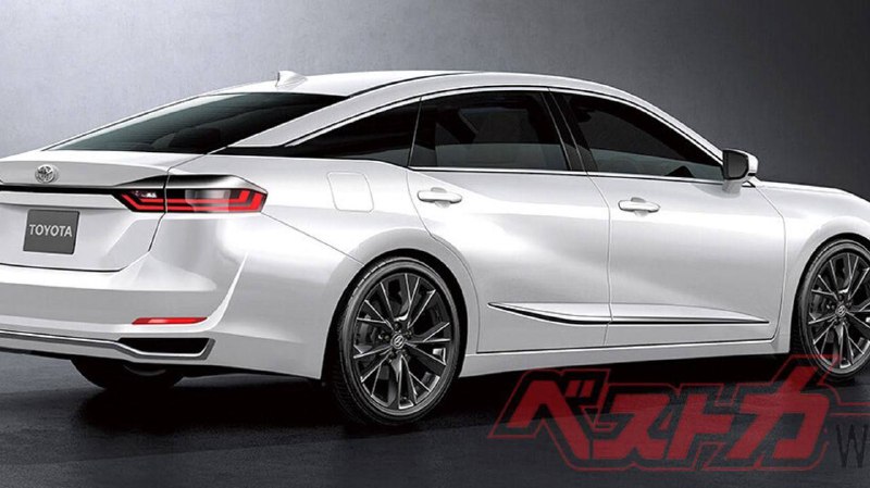 В Сети появились первые изображения модели Toyota Crown нового поколения 2