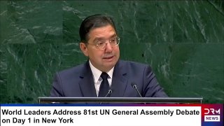 The Minister of Foreign Affairs of Morocco, Nasser Burita:
