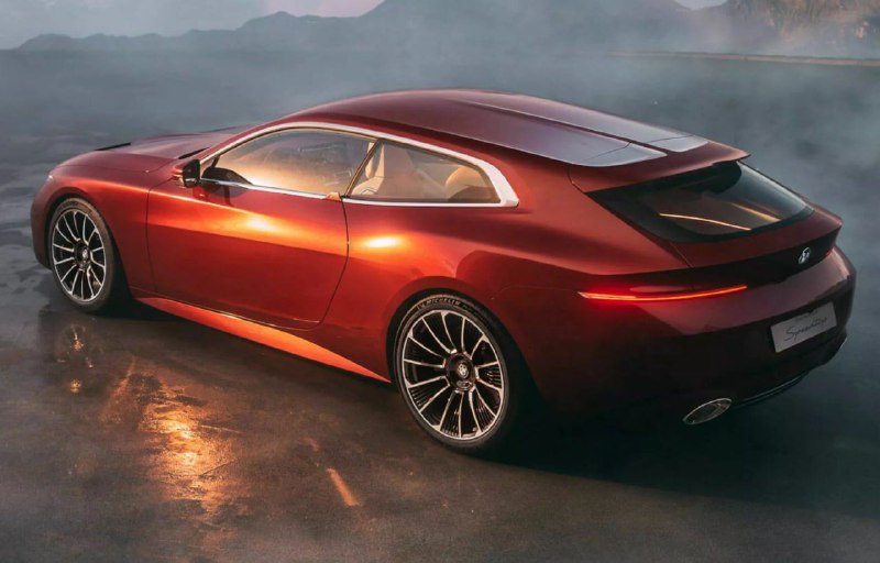 BMW представила стильный спорткар Speedtop в кузове шутинг-брейк 2