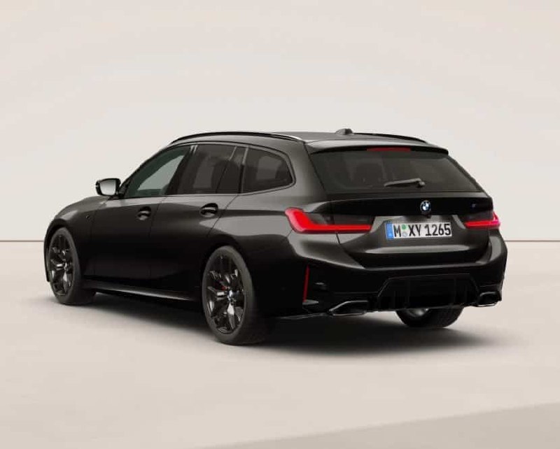 BMW в последний рывок «душит» M340i/M340d в Европе Black Package: тёмные шильдик