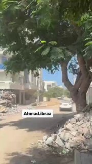 רגע הפצצה של רכב כיבוש במהלך התגרות עם כוח מיוחד באזור אלקטיבה, ממערב לעיר עזה.