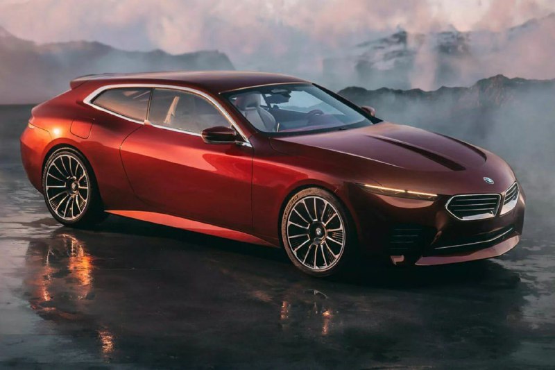 BMW представила стильный спорткар Speedtop в кузове шутинг-брейк 1