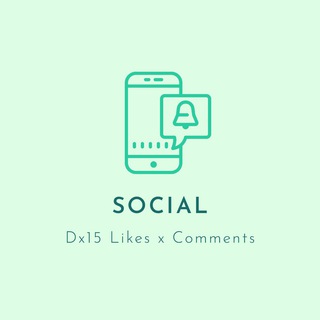 Telegram profile photo for »[Dx15 Likes x Comments]« 🌍 SOCIAL 🌍
