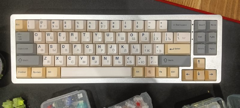 Продаю клавиатуру Xinmeng m71, возможно, мышку mx master 3 и комплект пробников разных свитчей. — фото 1