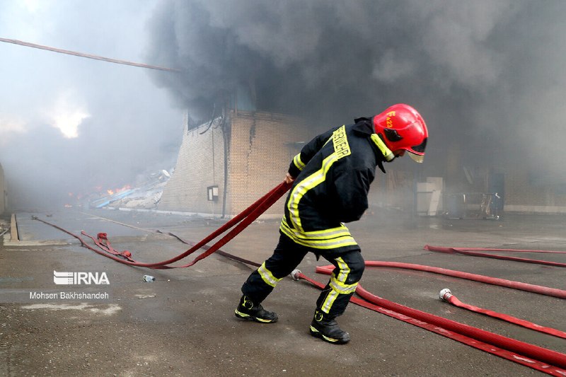 הכחשת הפיצוץ בזנג'אן; מקור העשן היה שריפה בסככת אחסון הפסולת