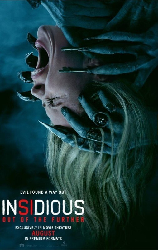 MohemMovie: فیلم Insidious: Out of the Further با نمره C+ در CinemaScore کارش رو شروع کرد. #Jordan@MohemMovie