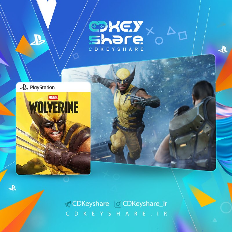 CDKeyShare.IR: ⭐Marvel’s Wolverine #اورجینال_کنسول🎮 پلتفرم = PS5⚡️ظرفیت 1⚡️ظرفیت 2⚡️ظرفیت 3 🛒 برای خرید، به فروشگاه ما مراجعه کنید . 🧑