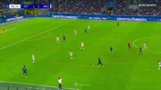 Goal: Lautro Martinez with a brace! Inter 2-3 Club Brugge.