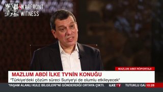 ️🇸🇾🇸🇾🇹🇷🇹🇷 מנהיג SDF לשעבר מזלום עאבדי על התהליך ללא טרור בטורקיה: