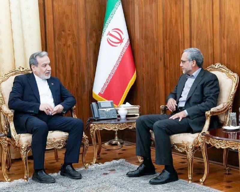 سمنان لاین/خط خبری..: #مهمدیدار دکترگلرو با وزیر امور خارجه💢دکترعباس گلرو رئیس کمیته روابط خارجی مجلس در دیدار با دکتر عراقچی وزير امور خارجه،
