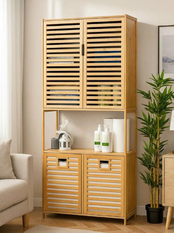 Этажерка в ванную порядок и эстетика Она идеально вписывается в эко-интерьер и выглядит как полноценная мебель, а не просто утилитарный предмет. Пр... - изображение 4 - порядок, telegram, view