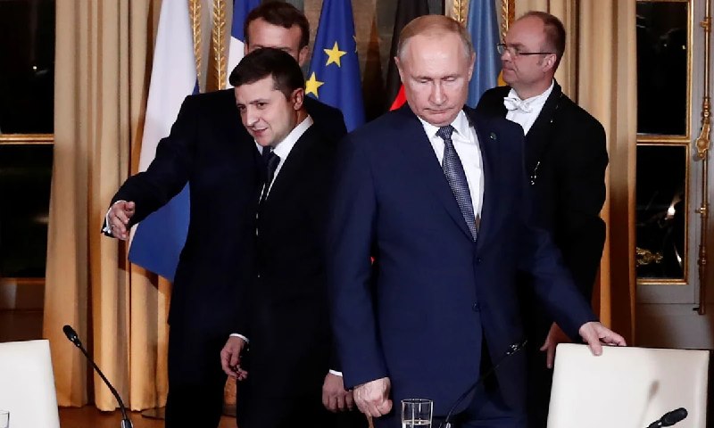 🇺🇦🇷🇺🇮🇷 וולודימיר זלנסקי, נשיא אוקראינה: