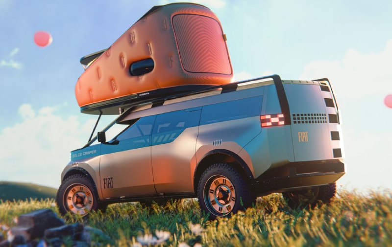 Fiat Dolce Camper — новый кемпер-концепт 2