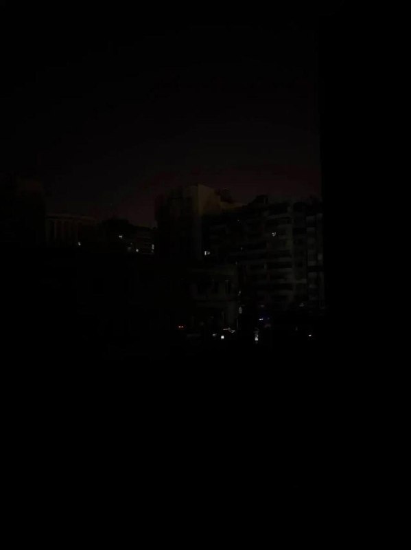 It is pitch dark in large parts of Belgorod after a Ukrainian missile strike. Locals are reporting power outages.
