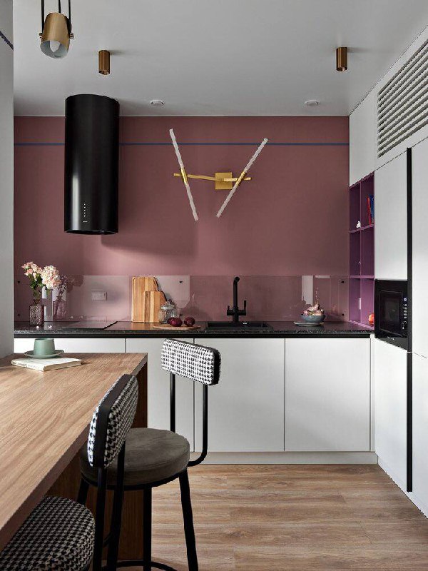 Суперстильная студия в Петербурге. Проект пропитан петербургским флером отсылки к русской литературе и яркие акценты не оставят никого равнодушным.... - изображение 2 - суперстильная, студия, петербурге