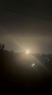 דחוף: צבא הכיבוש משגר פצצות תאורה במרחב האווירי של הרי עלי אל-תהיר, מדרום ללבנון.