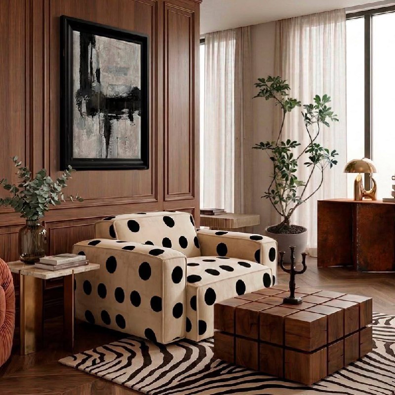 Принт polka dot в интерьере Please open Telegram to view this post VIEW IN TELEGRAM - изображение 5 - telegram, view, принт