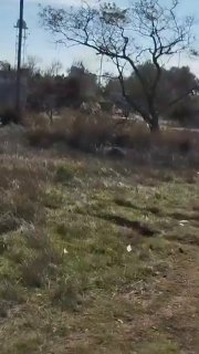 מזל. כטב"מ קמיקזה אוקראיני מדגם B-2, שהופל ברגע האחרון, נופל ליד טורנדו-U משוריין.
