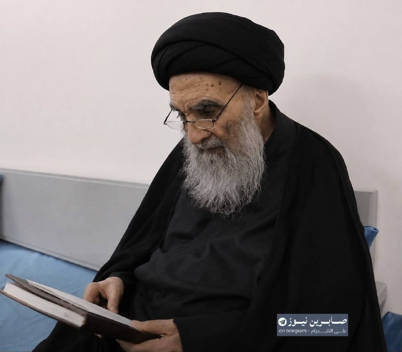 صابرين نيوز - Sabereen news: أحدث صورة للامام السيستاني دام ظله