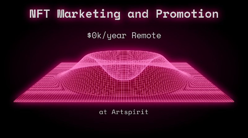 Web3 NFT Marketing and Promotion $0k Remote at Artspirit