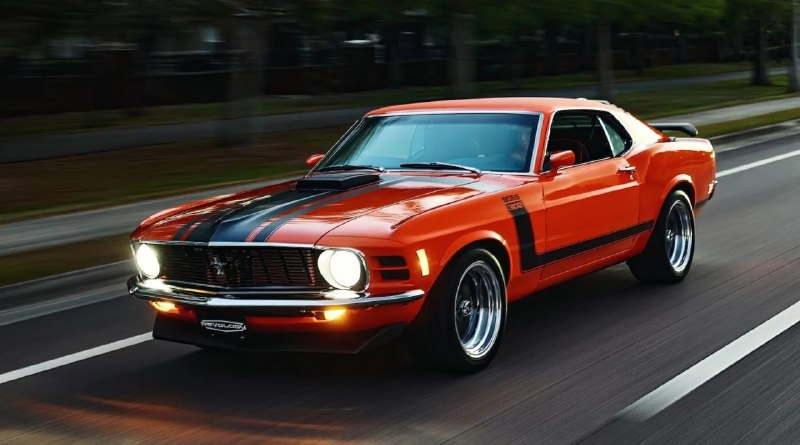 Классический Ford Mustang 1970 года вернулся с современным V8
