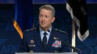 General Dan Kane, Chairman of the Combined Chiefs of Staff, said US forces must prepare for future warfare beyond Earth – including around the Moon.