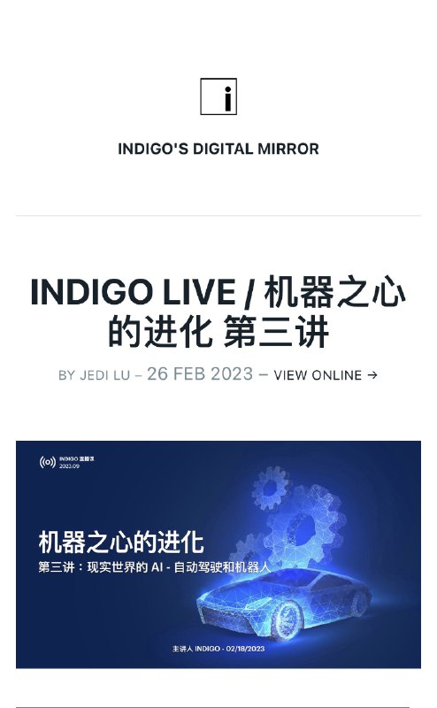 RT indigo昨天 90 分钟干货满满的直播课回放和全部文稿上传完毕！Model beyond the world of Text 之后是什么？什么是现实世界的AI？元宇宙如何融入 AI 新世界？信息量巨大 听过直播的同学也建议再看两遍回放🫰 
