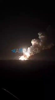 פיצוץ במחסן באידליב הכיל ככל הנראה טילי דלק מוצק, בין טילים וקליעים שעפו מאתר הפיצוץ.
