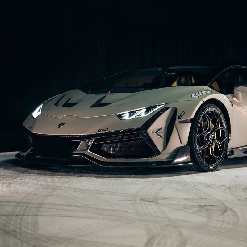 Lamborghini Huracan получил карбоновый обвес за 60 тыс. долларов"Изюминкой&