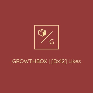 Telegram profile photo for [Dx12] Likes | 📦 GROWTHBOX 📦