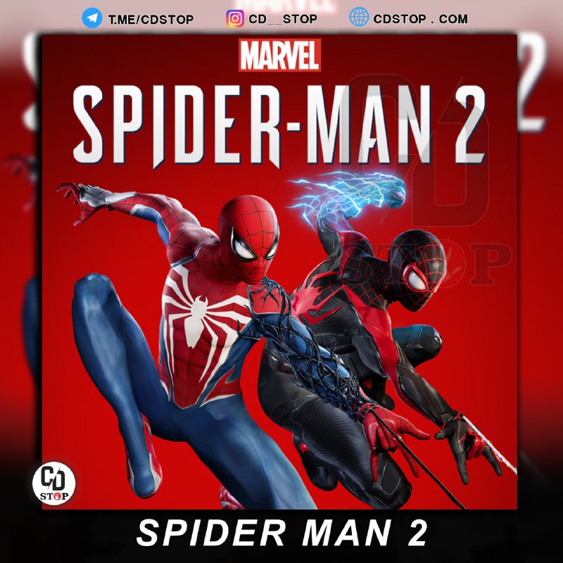 PS4DATA: #اکانت_قانونی Marvel’s Spider-man 2ریجن آمریکاظرفیت دوم ⏪ 3.399.000 ظرفیت دوم ⏪ 3.999.000 DELUXEظرفیت‌سوم ⏪ 1.599.000 ظر