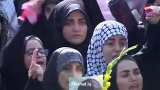 טהרן: קריאות "נקמה" בטקס פרידה מהאימאם המנהיג שנהרג
