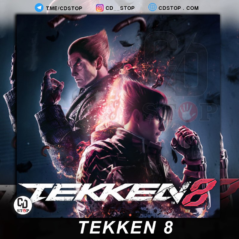 PS4DATA: #اکانت_قانونی TEKKEN 8ریجن آمریکاظرفیت دوم ⏪ 2.899.000ظرفیت دوم ⏪ 3.099.000 Advanced ظرفیت دوم ⏪ 5.899.000 Ultimate 2 ظر