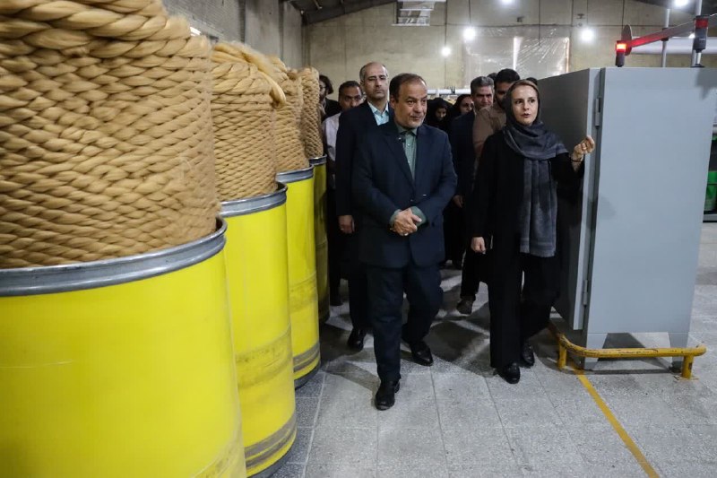 اخبار استان يزد: ✅ بهره‌برداری از خط توسعه شرکت صنایع کرک یزد با حضور معاون توسعه مدیریت و منابع استاندار / این شرکت در زمینه تولید و تام