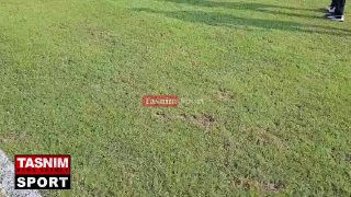 מצב הדשא באצטדיון וואטאני למשחק היום בין נאסאג'י לפרספוליס