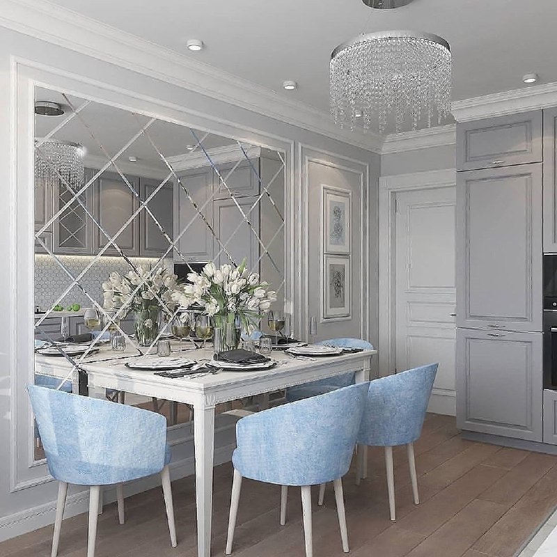 Голубая или сиреневая кухни МЫ В МАХ подписаться - изображение 1 - голубая, сиреневая, кухни