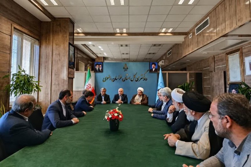 شهرآرانیوز: 🔶تأکید مسئولان خراسان رضوی بر وحدت، قانون‌مداری و حل مشکلات مردم در دیدار با وزیر دادگستری 🔹به گزارش #شهرآرانیوز، امین‌ح