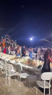 סערת אוגוסט מפתיעה מסיבת חתונה בדבאיה!