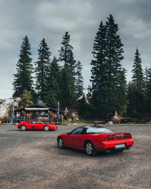 Ferrari 348 TS & Honda NSX 5