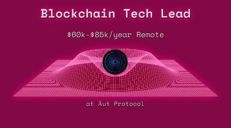 Web3 Blockchain Tech Lead $60k - $85k Remote at Āut Protocol