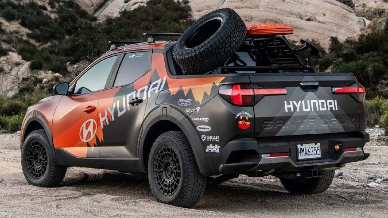 Hyundai подготовила пикап Santa Cruz для серьезного бездорожья 4