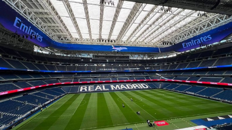 رئال مادرید | Real Madrid: وضعیت برنابئو ❤️@FCRealMadrid