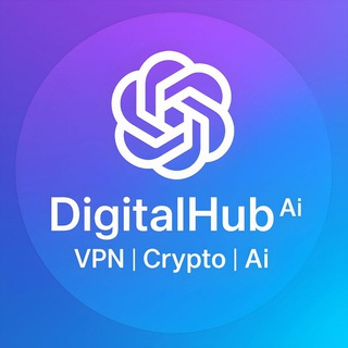 Telegram profile photo for DigitalHub AI | فیلترشکن | کریپتو