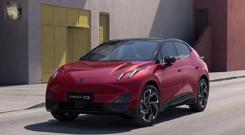 Geely представила электромобиль Lynk&Co 02