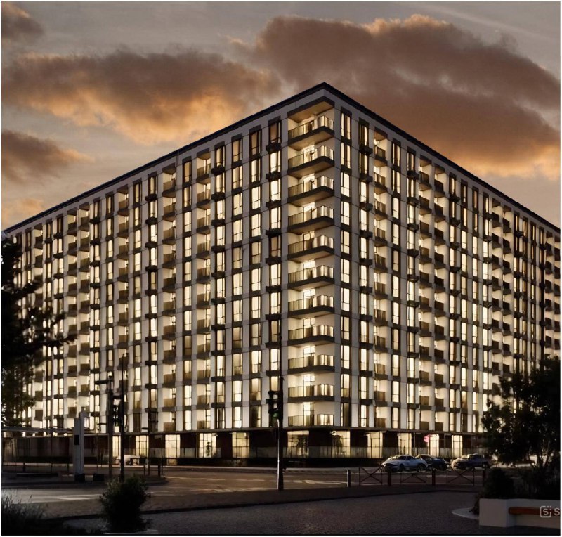 Единственный жилой комплекс в России строится у берега Каспия. фото