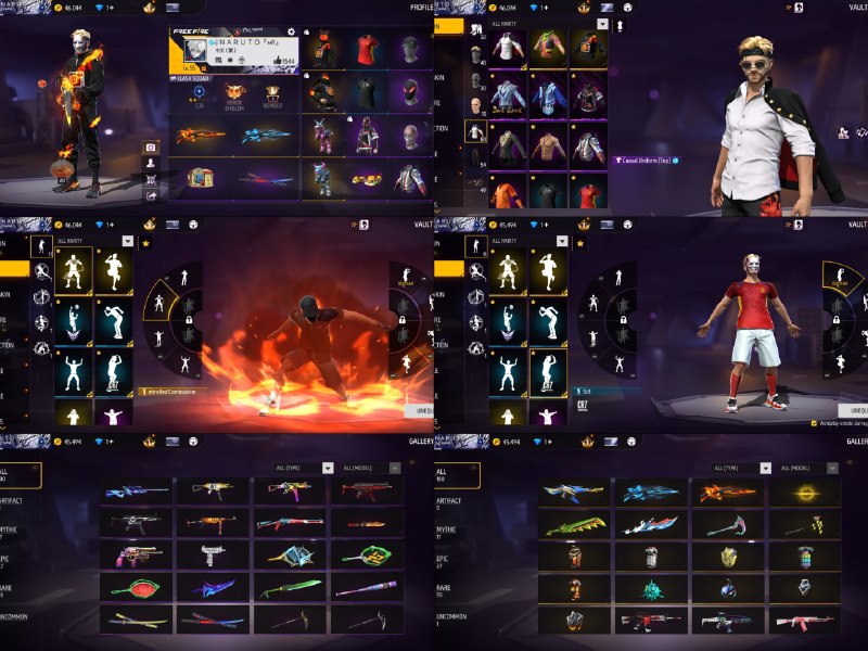 دنیای اکانت فری فایر freefire: 1️⃣ کد : 37191💪 لول اکانت : 35🌍 سرور: خاورمیانه💰 قیمت : 1mil🔫 دارایی اکانت : اکانت خوبیه از نظر گان اوکیه دوتا دولول دار