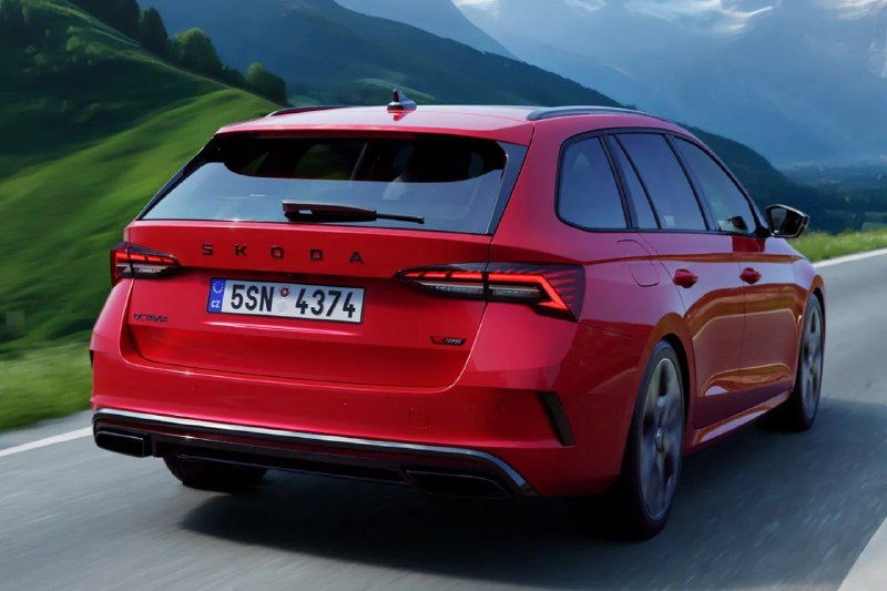 Обновленная Skoda Octavia для Европы получила заряженную версию RS 2