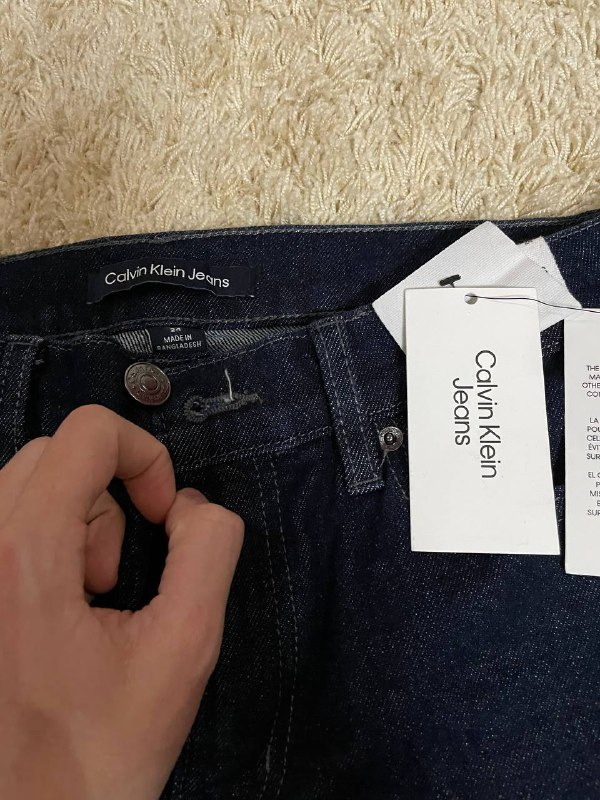 Оригинальные джинсы Calvin Klein Jeans — фото 1