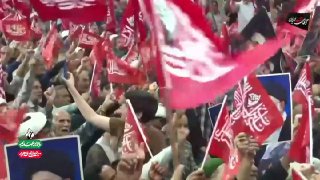 🎦 הסיסמה "מוות לאמריקה" הושמעה על ידי האנשים בטקס ההנצחה ה-40 של "מר הרג את איראן" בהיכל הזראת מסומה (PBUH).